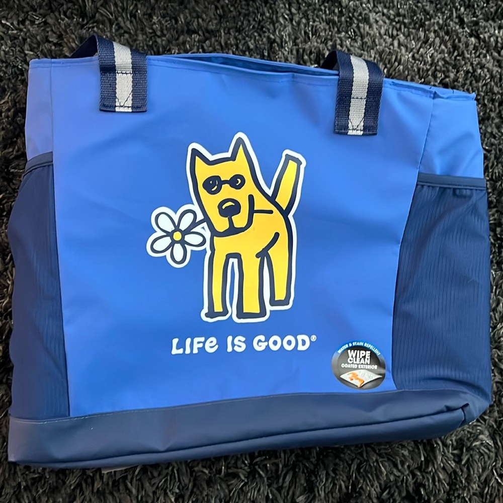 New, never used Life is Good Cooler Bag